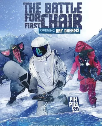 Битва за первое кресло: День открытия / The Battle for First Chair Opening Day Dreams PinPin Twenty