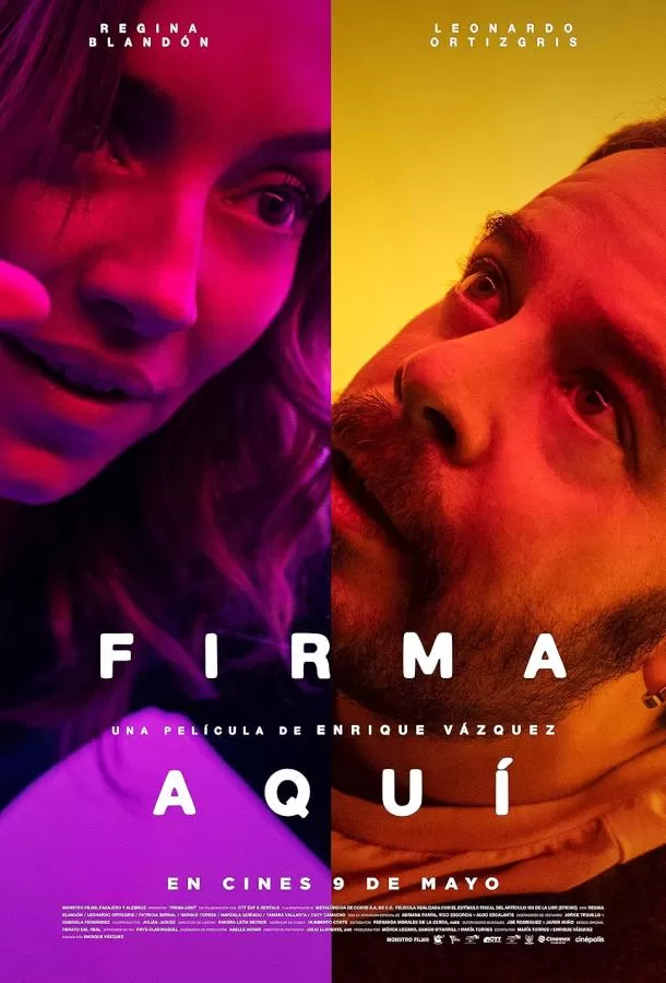 Распишитесь / Firma aquí