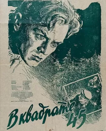 В квадрате 45